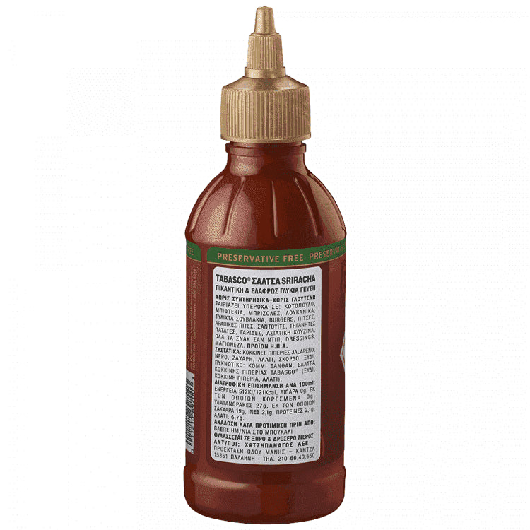 Tabasco Sriracha Σάλτσα 300gr