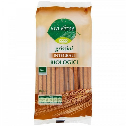 Vivi Verde Κριτσίνια Ολικής Άλεσης Biologico 180gr