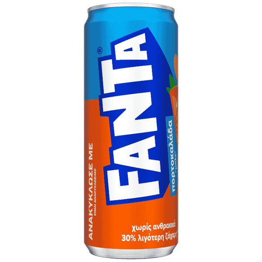 Fanta Πορτοκαλάδα Μπλε 330ml
