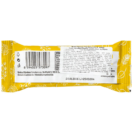 Flap Jack Bio Μπάρα Βρώμης Μπανάνα 60gr