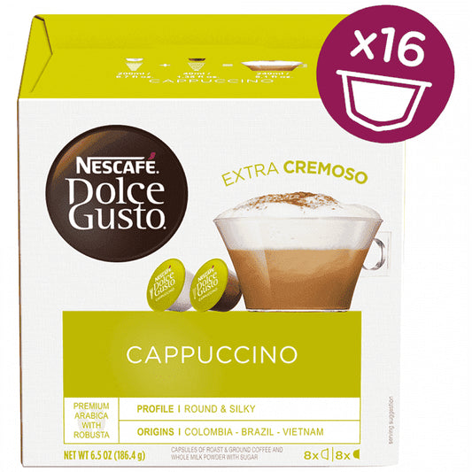 Nescafe Dolce Gusto Cappuccino Κάψουλες 186gr
