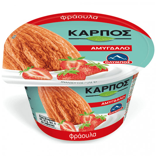 Όλυμπος Φυτικό Επιδόρπιο Αμυγδάλου Φράουλα 150gr