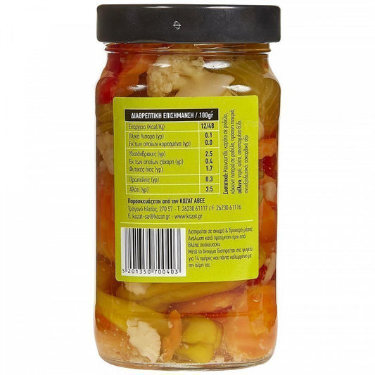 Κωστόπουλος Πίκλες Χωρίς Συντηρητικά 500gr