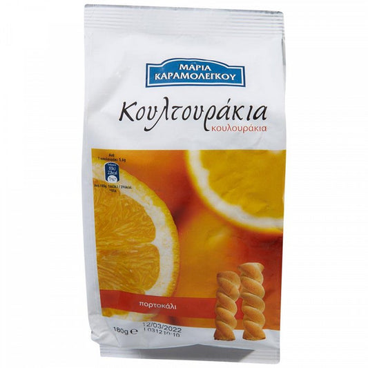 Κουλτουράκι Πορτοκάλι 180gr