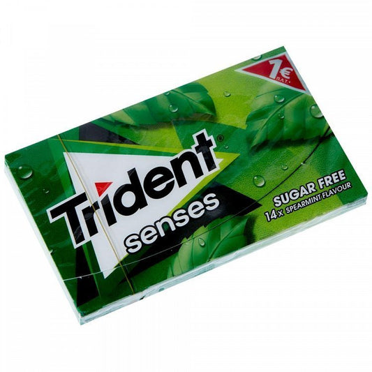 Trident Senses Τσίχλα Δυόσμος 27gr