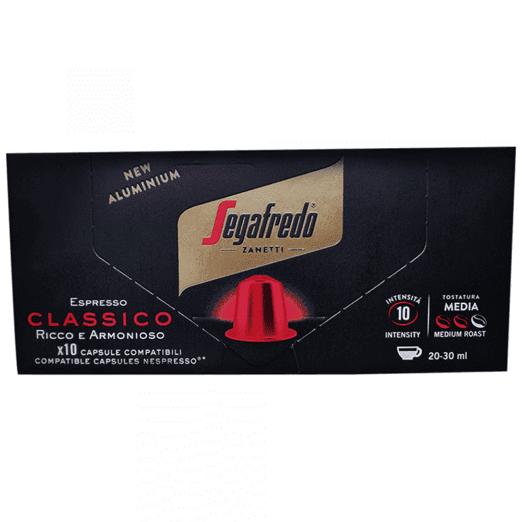 Segafredo Espresso Κάψουλες Classico 10τεμ 51gr