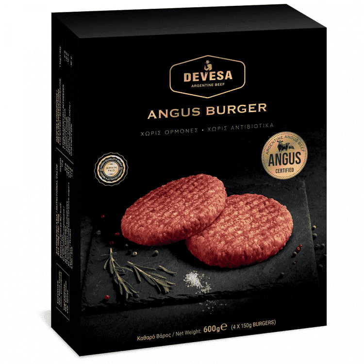 Devesa Burger Angus Βοείου Κατεψυγμένο 600gr