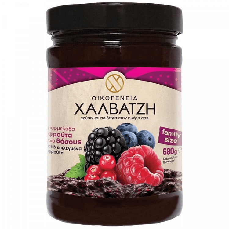 Μακεδονική Μαρμελάδα Φρούτα Δάσους 680gr