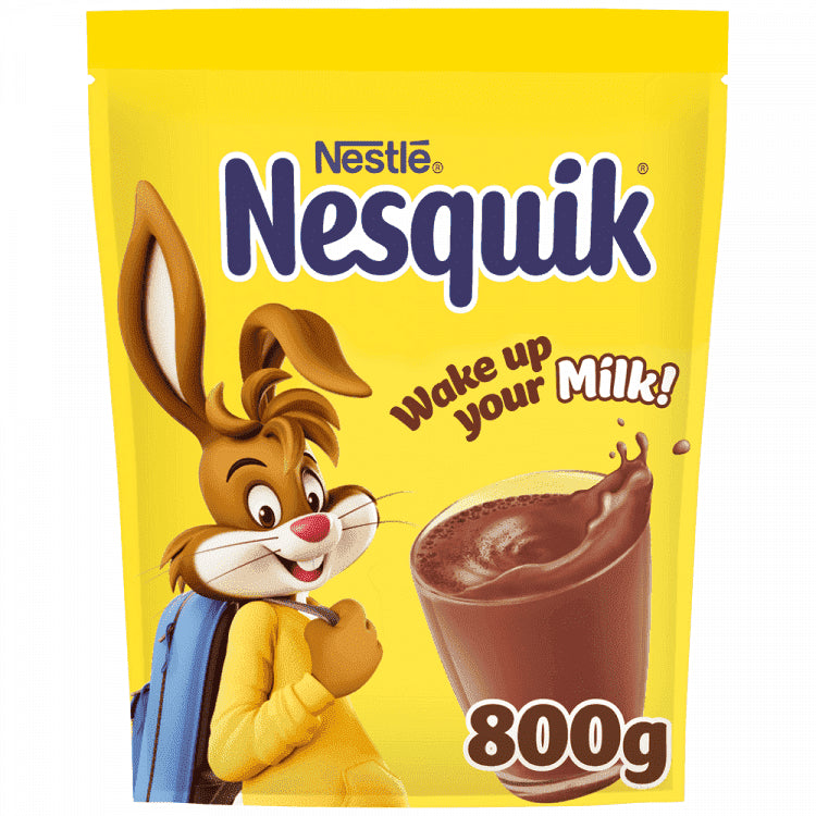 Nesquik Στιγμιαίο Ρόφημα Κακάο Χωρίς Γλουτένη Σακούλα 800gr