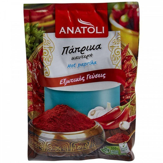 ΑΝΑΤΟΛΗ Φάκελο Πάπρικα Καυτερή 50gr