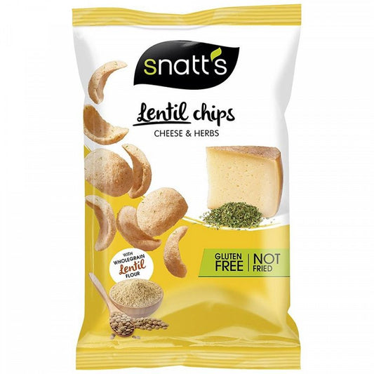 SN Chips Φακής Με Γεύση Τυρί & Μυρωδικά 85gr