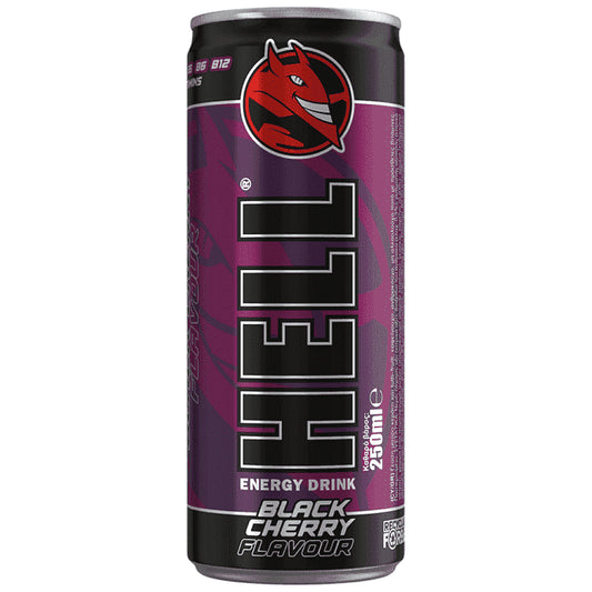 Hell Energy Drink Black Cherry 250ml