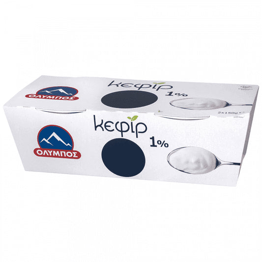 Όλυμπος Γιαούρτι Κεφίρ 1% 2x150gr