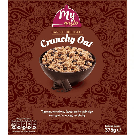My Gusto Crunchy Drak Chocolate 375gr