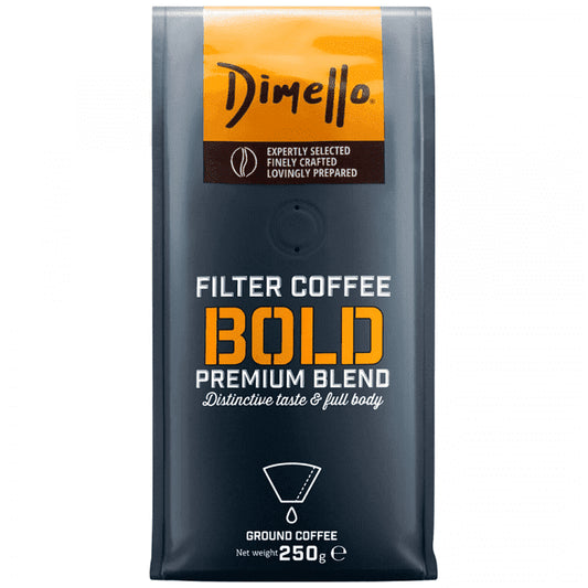 Dimello Καφές Φίλτρου Bold Αλεσμένος 250gr
