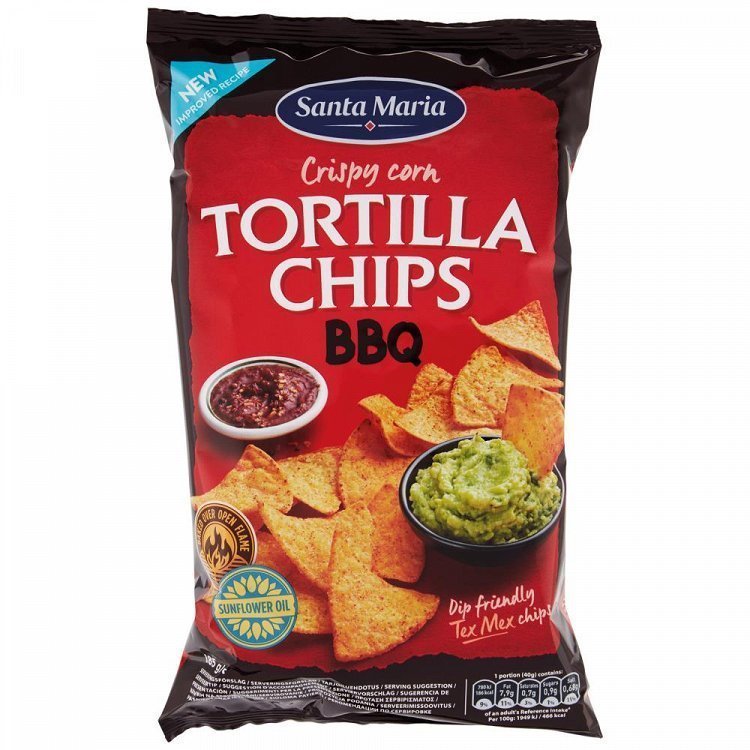 Santa Maria Tortilla Chips BBQ 185g