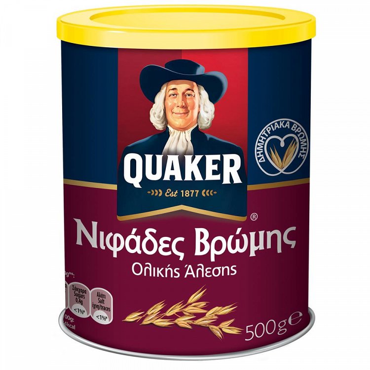 Quaker Νιφάδες Βρώμης 500gr