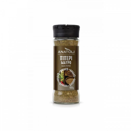 ΑΝΑΤΟΛΗ Πιπέρι Τριμμένο Γυάλινο 60gr