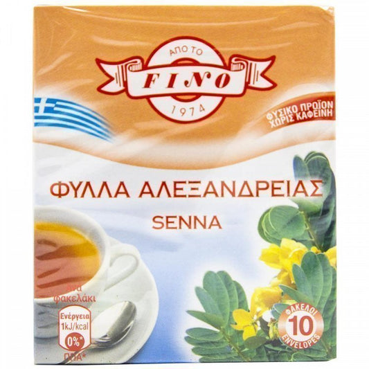 Fino Φύλλα Αλεξάνδρειας 10 Φακελάκια x1gr