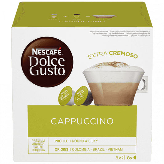 Nescafe Dolce Gusto Cappuccino Κάψουλες 186gr