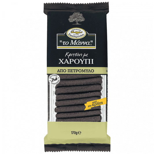 Το Μαννα Κριτσίνια Με Χαρούπι Από Πετρόμυλο 170 gr