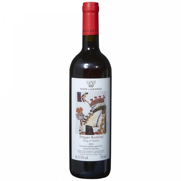 Ν.Λαζαρίδη Ρήγας Κούπα Ερυθρός Οίνος 750ml