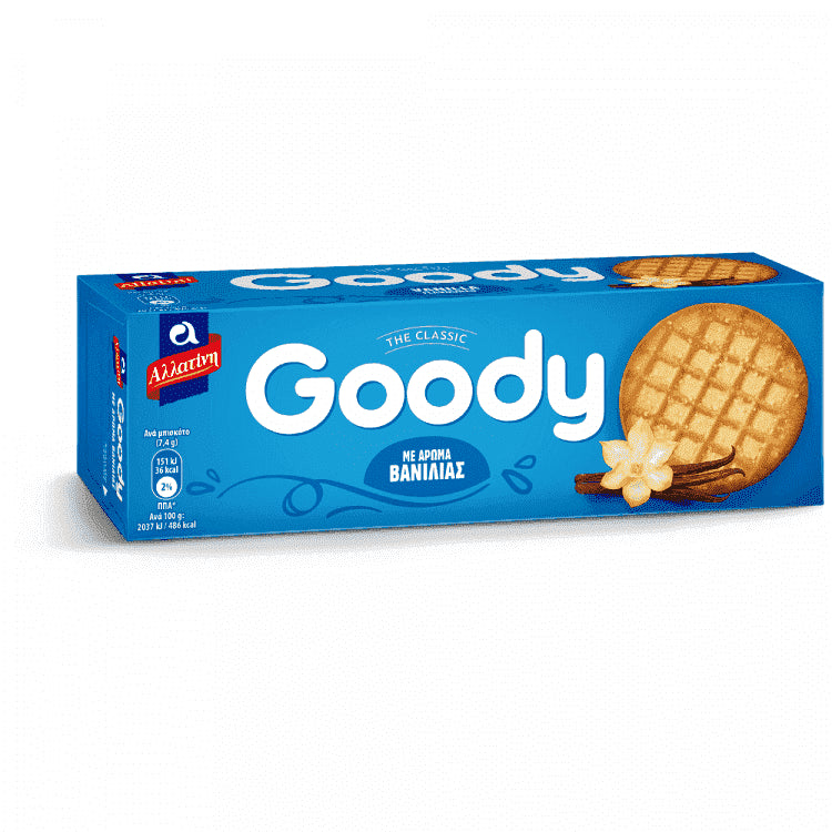 Αλλατίνη Goody Μπισκότα Βανίλια 185gr