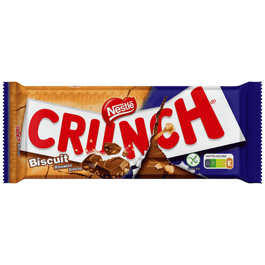 Crunch Σοκολάτα με Μπισκότο Χωρίς Γλουτένη 100gr