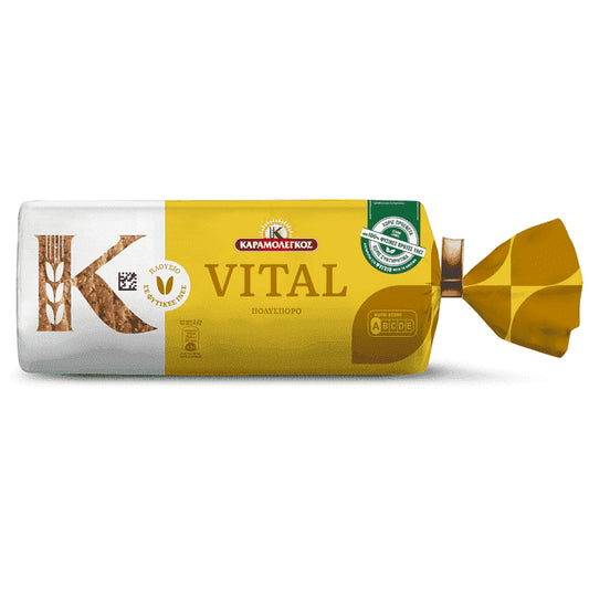 Καραμολέγκος Vital Πολύσπορο Ψωμί Του Τόστ 500gr