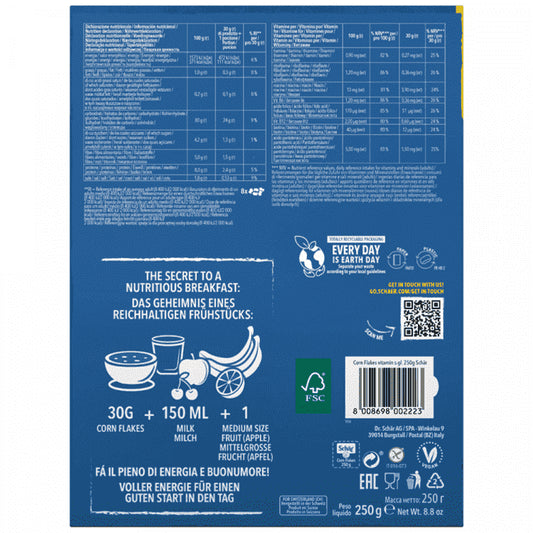Schar Νιφάδες Καλαμποκιού Χωρίς Γλουτένη 250g