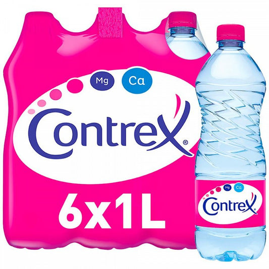 Contrex Φυσικό Μεταλλικό Νερό 6x1lt
