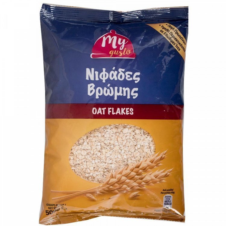 My Gusto Νιφάδες Βρώμης 500gr