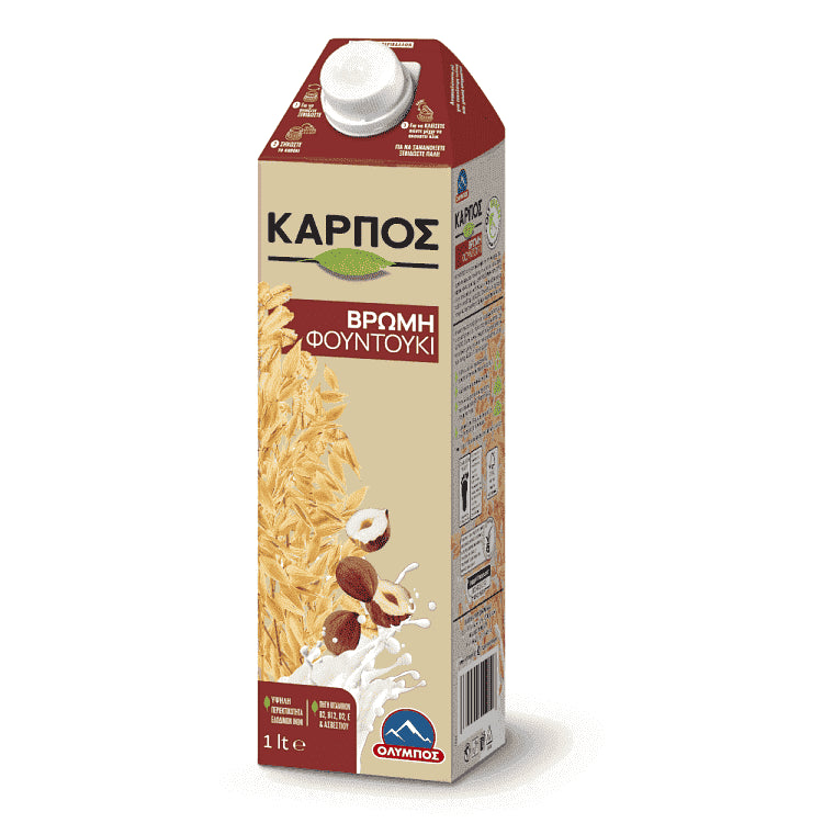 Όλυμπος Καρπός Ρόφημα Βρώμη Φουντούκι 1 lt