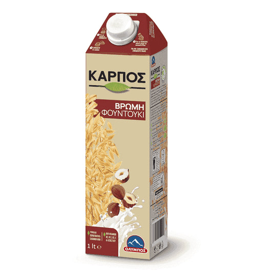 Όλυμπος Καρπός Ρόφημα Βρώμη Φουντούκι 1 lt