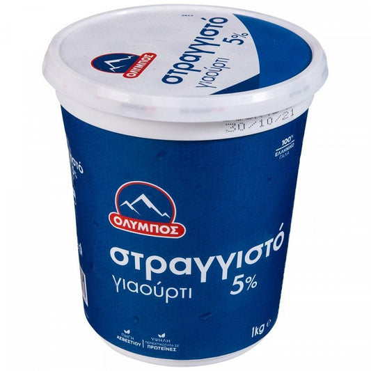 Όλυμπος Γιαούρτι Στραγγιστό 5% Λιπαρά 1kg