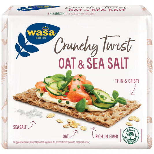 Wasa Φρυγανιές Με Βρώμη & Αλάτι 265gr
