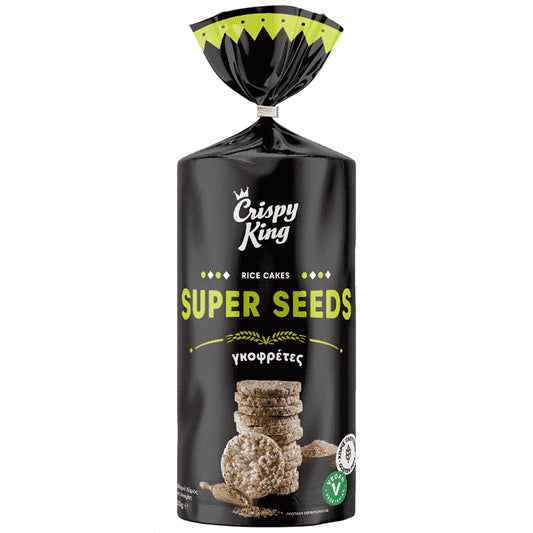 Crispy King Ρυζογκοφρέτες Superseeds Χωρίς Γλουτένη 100gr
