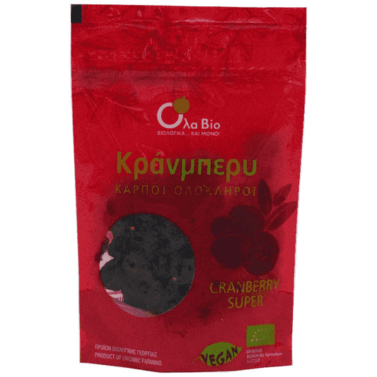 Ola Bio Cranberry Super Ολόκληροι Καρποί 100gr