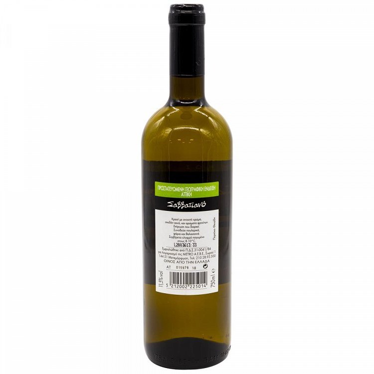 Σαββατιανό Λευκός Οίνος 750ml