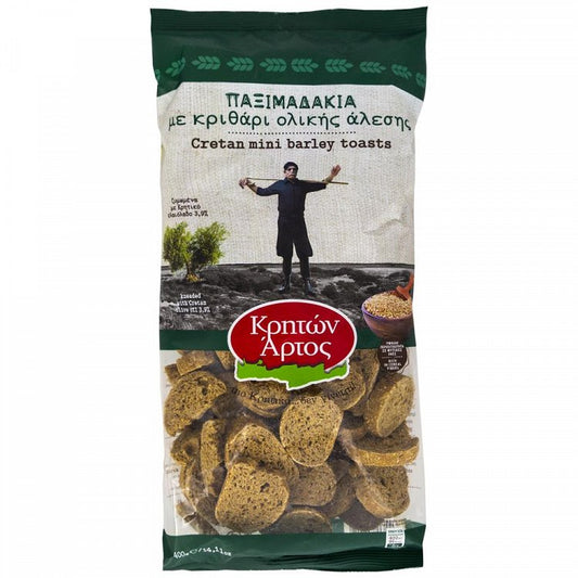 Κρήτων Άρτος Παξιμαδάκια Κρίθινα 400gr