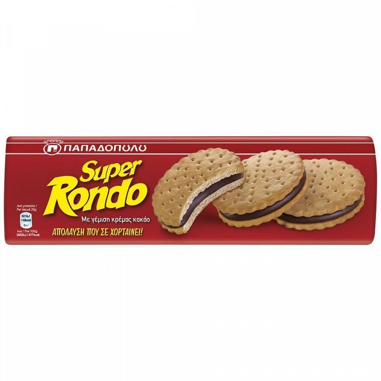 Παπαδοπούλου Super Rondo Σοκολάτας 500gr