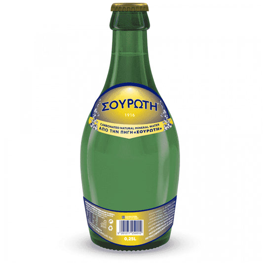 Σουρωτή Ανθρακούχο Νερό Φιάλη 250ml