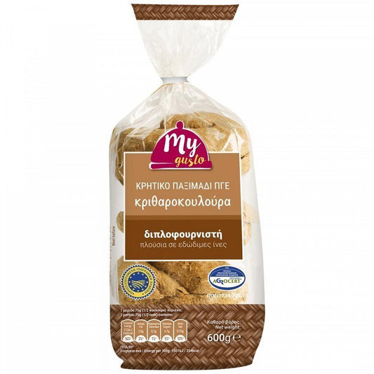 My Gusto Κριθαροκουλούρα Π.Γ.Ε. 600gr