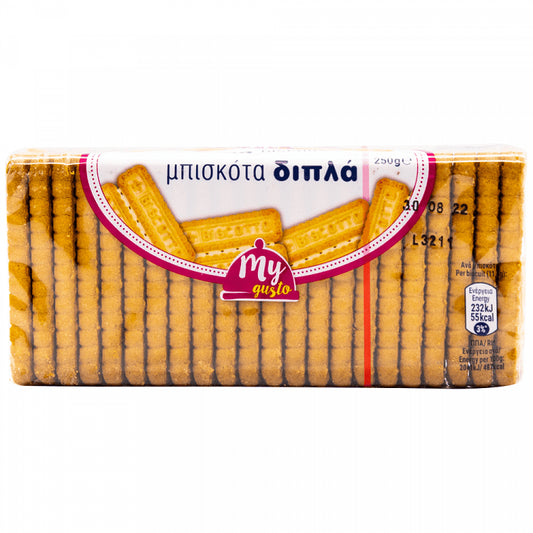 My Gusto Μπισκότα Διπλά 250gr