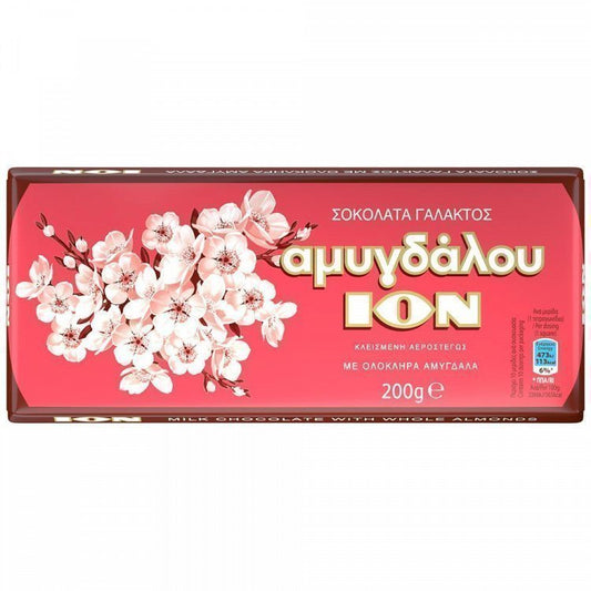 ΙΟΝ Σοκολάτα Αμυγδάλου 200gr