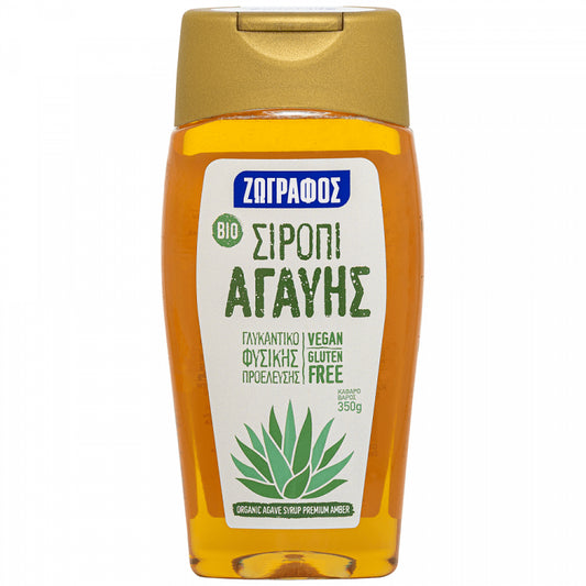 Ζωγράφος Σιρόπι Αγαύης Βιολογικό 350gr