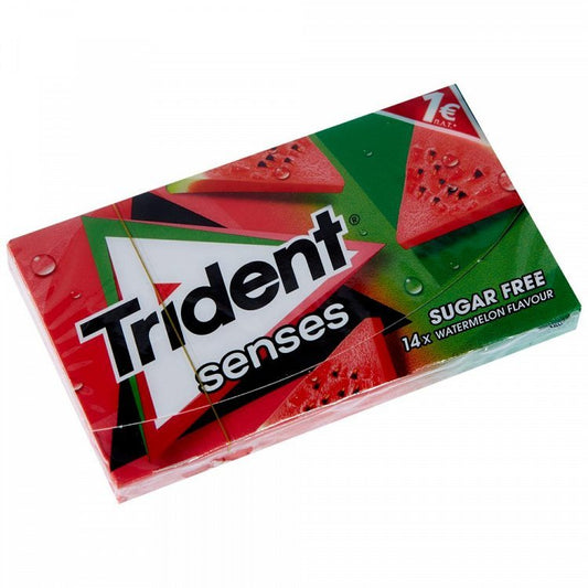Trident Senses Τσίχλες Καρπούζι 27gr