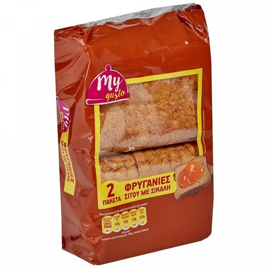 My Gusto Φρυγανιές Με Σίκαλη 180gr