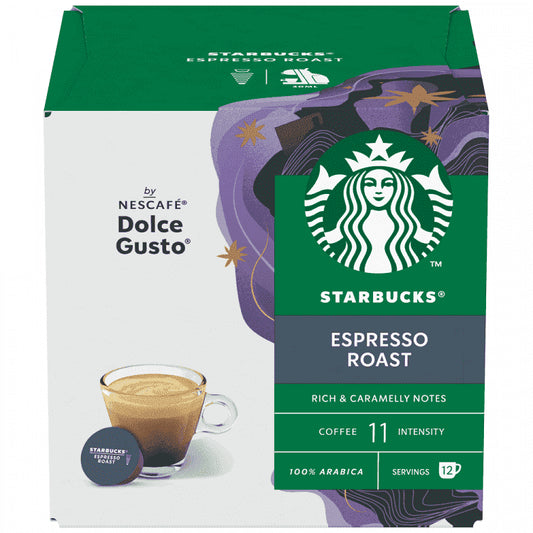 Starbucks Espresso Dark Roast Κάψουλες 66gr