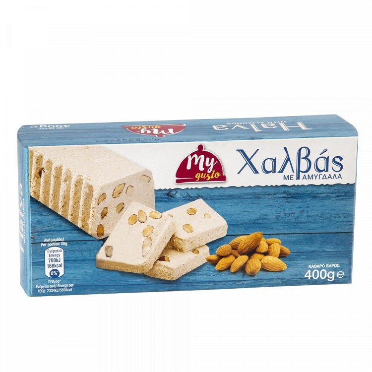 My Gusto Χαλβάς Αμύγδαλο 400gr